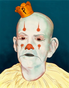Portrait of Puddles the Clown